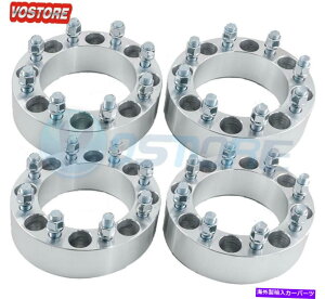 Xy[T[ i4j2 '' 8OzC[Xy[T[A_v^[8x6.5tBbgV{[_bWW250 9/16 "X^bh (4) 2'' 8 Lug Wheel Spacers Adapters 8x6.5 fits Chevy Dodge Ram W250 9/16" Studs