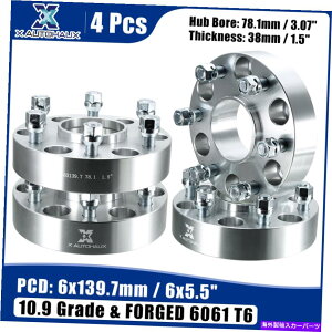 Xy[T[ 4PCS 6x5.5 "1.5 ''V{[pLfbNp̌zC[Xy[T[A_v^[ 4pcs 6x5.5" 1.5'' Thickness Wheel Spacer Adapter for Cadillac for Chevrolet