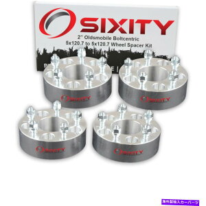 �X�y�[�T�[ 4PC 2 "Oldsmobile Cutlass Supreme Adapters���O�p�z�C�[���X�y�[�T�[5x120.7 ZK 4pc 2" Wheel Spacers for Oldsmobile Cutlass Supreme Adapters Lugs 5x120.7 zk