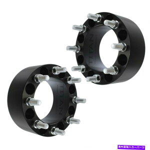 �X�y�[�T�[ 2PCS�u���b�N3 �C���`8x6.5�z�C�[���X�y�[�T�[�̓_�b�W����2500 3500�t�H�[�hF250 F350 2pcs Black 3 Inch 8x6.5 Wheel Spacers Fits Dodge Ram 2500 3500 Ford F250 F350�y���s�A���i�z
