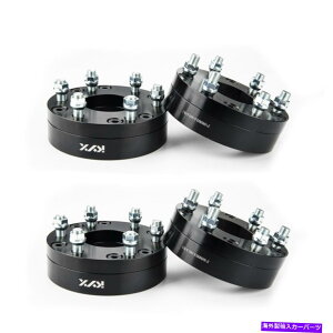 �X�y�[�T�[ �V�{���[�W�[�vGMC�z�C�[���X�y�[�T�[�A�_�v�^�[5x5?6x5.5 14x1.5�X�^�b�h�p��4pcs2�C���` 4Pcs 2 Inch For Chevy Jeep GMC Wheel Spacers Adapters 5x5 to 6x5.5 14x1.5 Studs