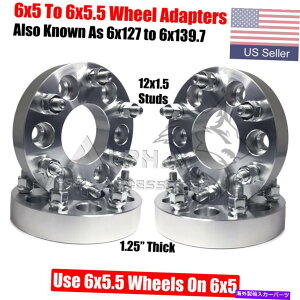 Xy[T[ Trailblazer Empoy Bravada SSR 6x1276x139.7p4zC[A_v^[6x5?6x5.5 4 Wheel Adapters 6x5 To 6x5.5 For Trailblazer Envoy Bravada SSR 6x127 To 6x139.7