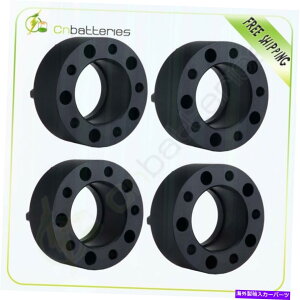 Xy[T[ 4x 3 "5x150ubNnuSzC[Xy[T[2008-2022g^ZRCA 4X 3" Thick 5x150 Black Hub Centric Wheel Spacers 2008-2022 For Toyota Sequoia