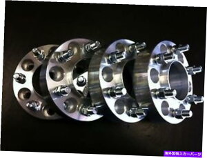 スペーサー 1.25 "6x4.5日産フロンティアパスファインダーXterra 4ハブ中心ホイールスペーサーをフィットする 1.25" 6x4.5 Fit Nissan Frontier Pathfinder Xterra 4 Hub Centric Wheel Spacers