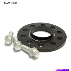 Xy[T[ 2pc 15mmq@A~zC[Xy[T[pVWAEfBzɎ_ubNw/O{g 2Pc 15mm Aircraft Alumin Wheel Spacers for VW & Audi Anodized Black W/ Lug Bolts