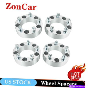 �X�y�[�T�[ �_�b�W�����p1500 2 "�n�u�Z���g���b�N�z�C�[���X�y�[�T�[5x5.5�A�_�v�^�[9/16"�X�^�b�h4pcs For Dodge Ram 1500 2" Hubcentric Wheel Spacers 5x5.5 Adapters 9/16" Studs 4Pcs