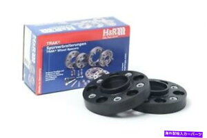 Xy[T[ 2006N2011ÑzC[Xy[T[HR 25mmubN{gz_VrbNSI H&R 25mm Black Bolt On Wheel Spacers for 2006-2011 Honda Civic Si