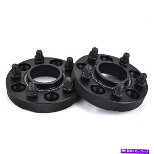 Xy[T[ 2 Qty 1 ''h[o[W[o[X|[cp̃{mXubNnuZgbNzC[Xy[T[ 2 QTY 1'' BONOSS Black Hubcentric Wheel Spacers for Land Rover Range Rover Sport