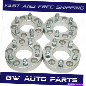 Xy[T[ 4PC 2 "zC[Xy[T[A_v^[5x5.5?5x5 CB 108mmX^bh1/2" -20tBbgW[vCJ5 4PC 2" WHEEL SPACER ADAPTERS 5X5.5 TO 5X5 CB 108mm Studs 1/2"-20 fit Jeep CJ5
