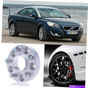 Xy[T[ 2pcs 25mmPCD 5x108 63.4CBA~zC[Xy[T[{{C70pA_v^[ 2pcs 25mm Thick PCD 5x108 63.4CB Aluminum Wheel Spacers Adapters For Volvo C70