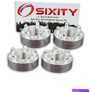 Xy[T[ 4PC 2 "rCbNxAA_v^[OX^bh5x4.75 GNpzC[Xy[T[ 4pc 2" Wheel Spacers for Buick Riveria Adapters Lugs Studs 5x4.75 gn