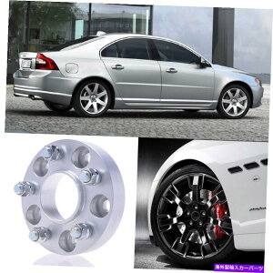 Xy[T[ 2PCS 25mm5x108 63.4CBA~zC[Xy[T[{{S80pA_v^[ 2pcs 25mm Thick PCD 5x108 63.4CB Aluminum Wheel Spacers Adapters For Volvo S80