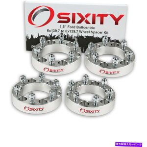 �X�y�[�T�[ 4PC 1.5 �t�H�[�h�N�[���G�A�_�v�^�[���O�X�^�b�h�̃z�C�[���X�y�[�T�[6x139.7 SM 4pc 1.5 Wheel Spacers for Ford Courier Adapters Lugs Studs 6x139.7 sm�y���s�A���i�z