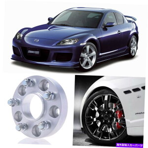 Xy[T[ 25mmPCD 5x114.3 67.1CBA~jEJ[zC[Xy[T[}c_RX-8pA_v^[ 25mm Thick PCD 5x114.3 67.1CB Aluminum Car Wheel Spacers Adapters For MAZDA RX-8