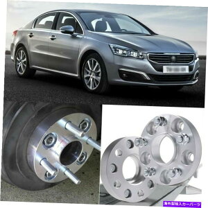 Xy[T[ 4PCS 5x108 65.1CB 25mm̃nuZgbNzC[Xy[T[vW[508p̃A_v^[ 4pcs 5X108 65.1CB 25mm Thick Hubcenteric Wheel Spacer Adapters For Peugeot 508