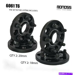 �X�y�[�T�[ 4x18mm+20mm�Z�[�t�z�C�[���X�y�[�T�[5x120�z���_���b�W���C���A�p�C���b�g�A�e�X�����f��S�AX 4x18mm+20mm Safe Wheel Spacer 5x120 for Honda Ridgeline,Pilot,Tesla Model S,X�y���s�A���i�z