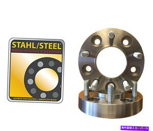 スペーサー Dodge Ram 1500 2.50 "スチールホイールスペーサー(94-2001)(2)Stahl Steel -USA Made Dodge Ram 1500 2.50" Steel Wheel Spacers (94-2001) (2) by Stahl Steel - USA MADE