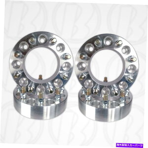 Xy[T[ 4̃O6.5 "8 x 6.5"zC[A_v^[2 "Xy[T[14mm1.5X^bhOibg FOUR 8 Lug 6.5" To 8 x 6.5" Wheel Adapter 2" Spacer 14mm1.5 Stud & Lug nut