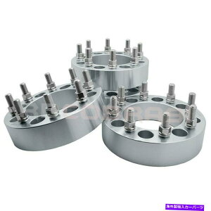 Xy[T[ FordDodge 8x6.5 "brbgzC[Xy[T[A_v^[9/16"XbhW/Oibg FORD & DODGE 8x6.5" FORGED BILLET WHEEL SPACERS ADAPTERS 9/16" THREAD W/ LUG NUT