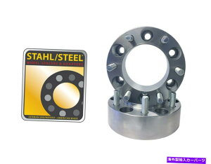 スペーサー Ford F-150(2004-2014)1.25 "Stahl/Steel-USA Madeによるスチールホイールスペーサー(2) Ford F-150 (2004-2014) 1.25" Steel Wheel Spacers (2) by STAHL/STEEL - USA MADE