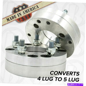 �X�y�[�T�[ 4x100-5x100�n�u���S�z�C�[���A�_�v�^�[ / 1.75 �X�y�[�T�[57.1�{�A| 2PC USA 4x100 - 5x100 Hub Centric Wheel Adapters / 1.75 Spacers 57.1 Bore | 2pc USA�y���s�A���i�z