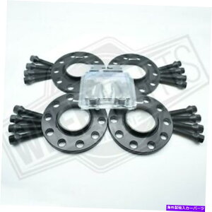 Xy[T[ 2x12mm + 2x15mmubNACzC[Xy[T[ubN{gbNBMW 1V[YF20 F21 2x12mm + 2x15mm Black Alloy Wheel Spacers Black Bolts Locks BMW 1 SERIES F20 F21