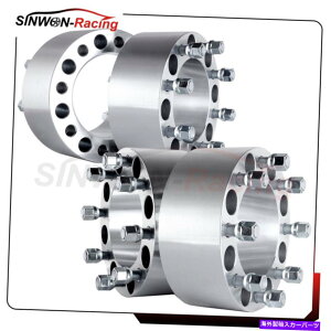 Xy[T[ 4x 3 "125mm 8x6.5A_v^[zC[Xy[T[8V{[GMCn}[pO 4X 3" 125MM 8X6.5 Adapters Wheel Spacers 8 Lug For Chevrolet GMC Hummer