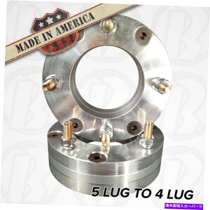 Xy[T[ 5x112?4x100 | 5?4OzC[A_v^[ / 1.5 "Xy[T[| X2 USA MADE 5x112 to 4x100 | 5 to 4 lug Wheel Adapters / 1.5" Spacers | x2 USA MADE