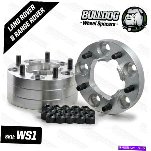 Xy[T[ h[o[fBtF_[fBXJo[1 30mmA~zC[Xy[T[4uhbÕZbg Land Rover Defender & Discovery 1 30mm Aluminium Wheel Spacers Set of 4 Bulldog