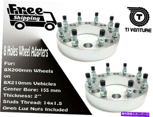 �X�y�[�T�[ 4PC 8x210?8x200�z�C�[���X�y�[�T�[�A�_�v�^�[2 ����GMC 3500���d�Ƀt�B�b�g���� 4PC 8x210 TO 8x200 WHEEL SPACER ADAPTER 2 INCH THICK FITS GMC 3500 DUALLY�y���s�A���i�z