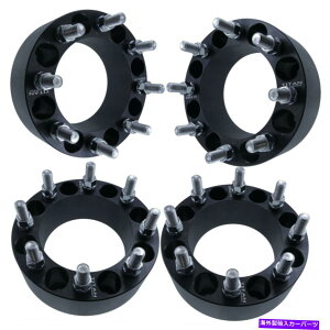 Xy[T[ i4j2 "8x6.5zC[Xy[T[̓V{[3/4g1g̃gbNɂ҂ƃtBbg܂B (4) 2" 8x6.5 Wheel Spacers fits Chevy 3/4 Ton 1 Ton Trucks Dually Offoad FORGED