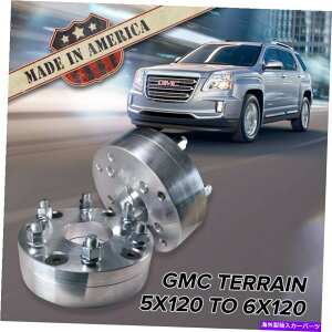 �X�y�[�T�[ Tesla Model S�� x 18mm 5x120 to 6x120 (GMC Honda Cadillac Land Rover) | Wheel Adapters / 2 Spacers�y���s�A���i�z