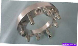 Xy[T[ }N[720SXpC_[P15x112 CB57.1 Two BILLET WHEEL ADAPTERS SPACERS 8X170MM 1" OR 25MM THICK 125.5MM CB 1/2" STUDS