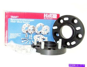 �X�y�[�T�[ 4�����Z�f�X5x112�X�e�B12 mm�����20mm H&R 17mm DRM Bolt-On Wheel Spacers for Tesla Model 3 (5x114.3/64/14x1.5/Black)�y���s�A���i�z