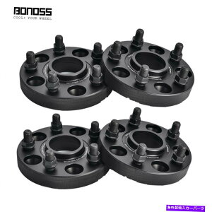 "�X�y�[�T�[ 2pc 2 ""�C���`�A��6061t6 4Pc 1"" 25mm BONOSS AL6061-T6 Wheel Spacers 5x120 64.1 for Tesla Model S X 2012+�y���s�A���i�z"