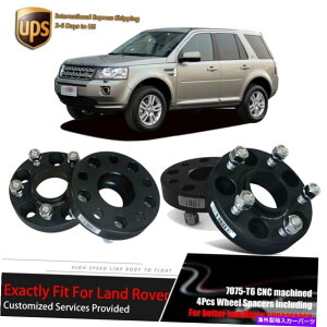 �X�y�[�T�[ 4pcs 5x108 63.4cb 25mm�����̃z�C�[���X�y�[�T�[�����h���[�o�[�t���[�����_�[2 4pcs 5X108 63.4CB 25mm Thick Wheel Spacer Adapters For Land Rover Freelander 2�y���s�A���i�z