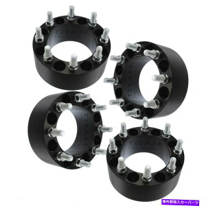 �X�y�[�T�[ 4pc 3 ��8x6.5?8x6.5 4pcs 3 Black 8x170 Wheel Spacers Fits Ford F250 F350 Excursion SuperDuty 14x1.5�y���s�A���i�z