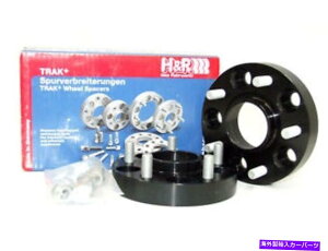 �X�y�[�T�[ 4 25mm 1 �C���`PCD5x110 65.1 H&R 25mm DRM Bolt-On Wheel Spacers for 15-20 Mustang (5x114.3/70.5/14x1.5/Black)�y���s�A���i�z