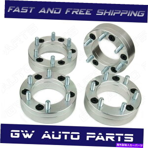 Xy[T[ tF[F430 04-09 27mm 4 WHEEL ADAPTERS 5x5 to 6x5.5 | 6 LUG WHEELS ON 5 LUG CAR | 2" 14x1.5 FIT JEEP