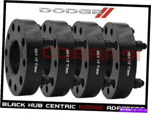 Xy[T[ _bW5x5.5ubN1.5 "nuSzC[Xy[T[77.8mm H.B 9/16Oibc Dodge Ram 5x5.5 Black 1.5" Hub Centric Wheel Spacers 77.8mm H.B 9/16 Lug Nuts