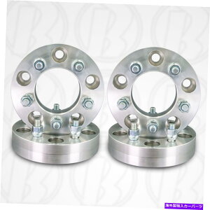 �X�y�[�T�[ �i4�j2 8���O�z�C�[��8x6.5 gmc sierra FOUR 5 x 5 (127mm) To 5 x 135mm Wheel Adapters / 1.25 Spacers WSTUD & LUG NUTS�y���s�A���i�z