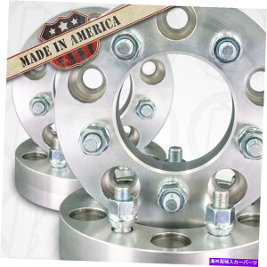 Xy[T[ ReadyLift A96769 -BILLETA~zC[Xy[T[tBbg2007-2018 GMC Sierra 1500 4 USA MADE Jeep Wrangler 1986-2006 Wheel 1.25" Spacers 5x4.50 1/2 Studs & Nuts