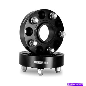 Xy[T[ It[hzC[Xy[T[A5x127A1.75 "̌AW[vɍ Borne Off-Road Wheel Spacers, 5X127, 1.75" Thick, Fits Jeep