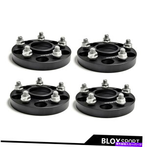 Xy[T[ 2PAIRi4j25mm kia hyundai mazda 5x4.5 "zC[Xy[T[A_v^[bA~jE 2Pair (4) 25mm For Kia Hyundai Mazda 5x4.5" Wheel Spacer Adapter Forged Aluminum