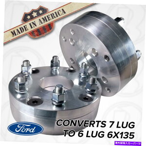 Xy[T[ 2AJ7OtH[hF150쐬܂| 7x150?6OtH[h6x135zC[A_v^[ /Xy[T[2 " 2 USA Made 7 Lug FORD F150 | 7X150 To 6 Lug FORD 6x135 Wheel Adapter / Spacer 2"