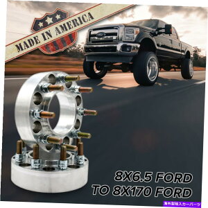 Xy[T[ X2 8x6.5?8x170nuSzC[A_v^[ / 1.5 "Xy[T[| Ford F250-F350 88-98 x2 8x6.5 to 8x170 Hub Centric Wheel Adapter / 1.5" Spacer | FORD F250-F350 88-98