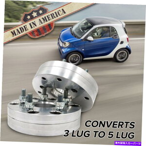 Xy[T[ 3x112-5x120i3OX}[g5OzC[j|A_v^[ / 1.75 "Xy[T[| X2 USA 3x112 - 5x120 (3 Lug Smart to 5 Lug Wheel) | Adapters / 1.75" Spacers | x2 USA