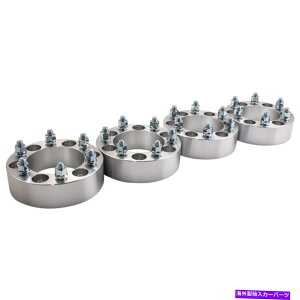 Xy[T[ 4x 6x5.5 "50mmzC[Xy[T[g^hN[U[pg[nCbNX̂߂̃A_v^[ 4x 6x5.5" 50mm Wheel Spacers Adapters for Toyota Landcruiser Patrol Hilux New