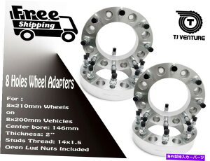 Xy[T[ 4PC 8x200?8x210zC[Xy[T[A_v^[2 "tBbgtH[hF-350 4PC 8x200 TO 8x210 WHEEL SPACER ADAPTER 2" INCH THICK FITS FORD F-350 DUALLY