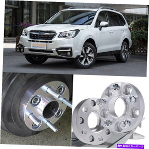 Xy[T[ 5x100 56.1CB 25mm̌̕zC[Xy[T[XotHX^[p 5X100 56.1CB 25mm Thick Hubcenteric Wheel Spacer Adapters For Subaru Forester